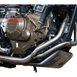 Gpr Exhaust Systems Collettore Decat System Honda Crf Africa Twin 18-19 Euro 1000 L Silver One Size