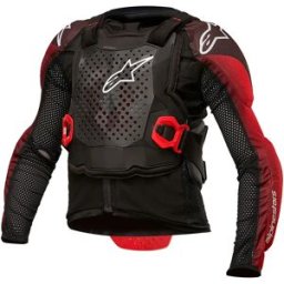 Alpinestars Giacca Protettiva A Maniche Lunghe Bionic Tech Black / Red / White S-M