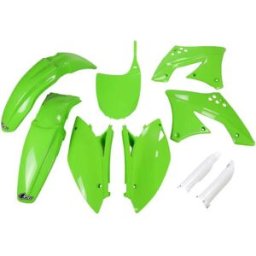 Ufo Kit Di Carene Kawasaki Kxf 250 2009-2012 Kakit212f-026 Fork Protectors & Green One Size