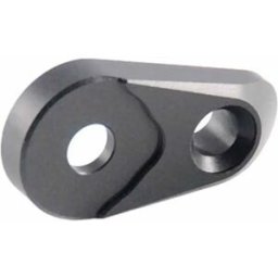 Lightech Supporto Per Pedane Pilota Trak System Black One Size
