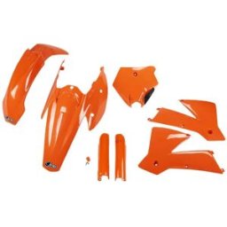 Ufo Kit Di Carene Ktm Sx/sx-f 200-200 Ktkit502f-127 Fork Protectors & Orange One Size