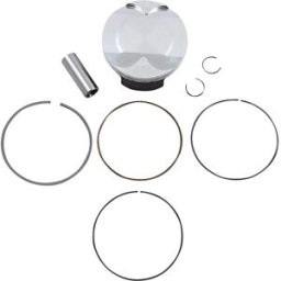 Wossner Kit Pistone Fcxe50exc50r9 96 8707db Silver One Size