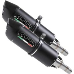 Gpr Exclusive Silenziatore Omologato Furore Mid Line System 996/s/sps 98-01 Matt Black / Matt Black Homologated