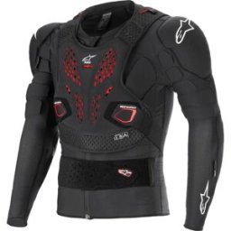 Alpinestars Giacca Protettiva A Maniche Lunghe Bionic Pro V3 Plasma Black / Red / White M