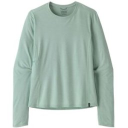 T-shirt tecnico Patagonia W's L/S Cap Cool Sun Shirt (Thermal Blue - Thin Ice X-Dye) Donna L