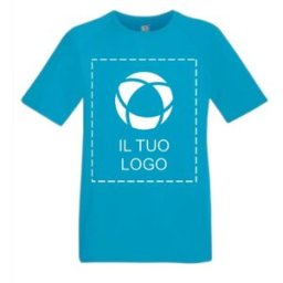 VistaPrint Maglietta Performance Fruit of the Loom™ con stampa monocolore