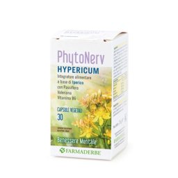 Farmaderbe PhytoNerv Hypericum Integratore 30 Capsule