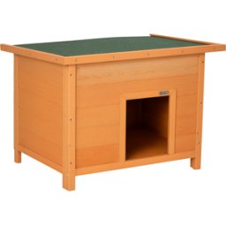 Cuccia Per Cani Impermeabile Da Esterno In Legno Di Abete, 82 X 58 X 58cm