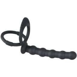 Black Velvets Velluti neri Anello per galli e palline 1 pz Dilatatore anale