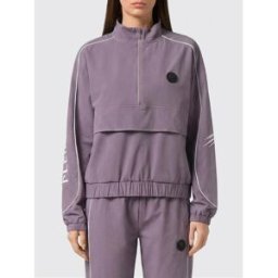 Plein Sport Giacca a vento con logo Viola Taglia M