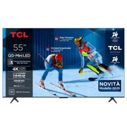 TCL Smart Tv Mini Led Uhd 4k 55" 55c69k-metallico