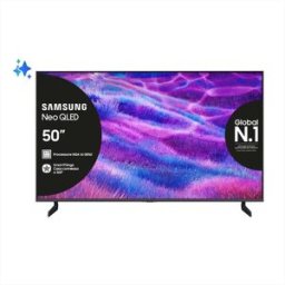 Samsung Smart Tv Mini Led Uhd 4k 50" Qe50qn80fauxzt-carbon Silver