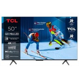 TCL Smart Tv Mini Led 50" 50c69k-metallico