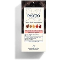 Phyto Color Kit 3 Castano Scuro Colorazione Permanente