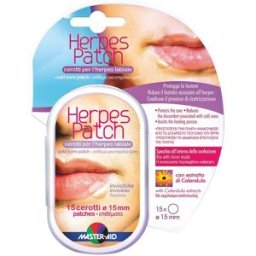 PIETRASANTA PHARMA SpA Master-Aid Herpes Patch Cerotto Protettivo Idrocolloidale, 15 pezzi