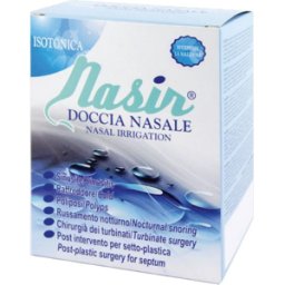 E.P. MEDICA Srl EP MEDICAL - NASIR - DOCCIA NASALE SOLUZIONE FISIOLOGICA ISOTONICA RICARICA, 10 SACCHE