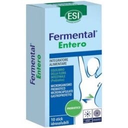 ESI SpA ESI Fermental Entero - Integratore Equilibrio Flora Intestinale, 10 Stick