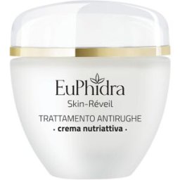 ZETA FARMACEUTICI SpA Euphidra Crema Nutriattiva Antirughe 40ml, Trattamento viso nutriente e antirughe.