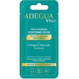 CONSULTEAM Srl Adegua Hydrogel Patch Contorno Occhi Effetto Lifting, 2 patch