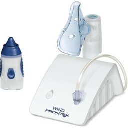 SAFETY SpA Prontex Wind Aerosol + Doccia Nasale - Dispositivo per Terapie Respiratorie Completo