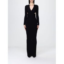 Elisabetta Franchi Abito in viscosa Nero Taglia 46