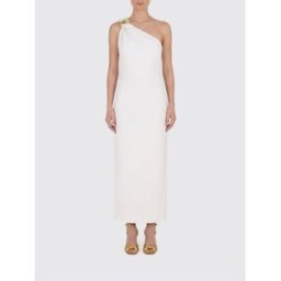 Elisabetta Franchi Abito Red Carpet in maglia punto stoffa Avorio Taglia 42