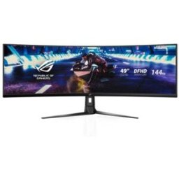 Asus Monitor Curvo 49 Led Va 32:9 (3840 X 1080), Rog Strix, Reg Altezza, Dp/hdmi