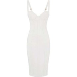 vestiti casual donna elisabetta franchi - abito donna - avorio