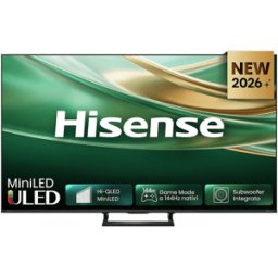 Hisense 55Q8S, Smart TV MiniLED 144Hz 55" 4K, Dolby Atmos 2.1 By Devialet, Vision IQ, HDR10+, Native Game Mode, VIDAA OS con 1000+ APP, Alexa built-in, lativù Wifi, Bluetooth