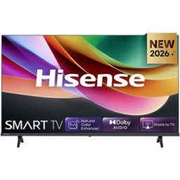 Hisense 40A4S, Smart TV 40" FHD, 60Hz, DTS Virtual X, VIDAA OS con 1000+ APP, Game Mode, Wifi, AirPlay2, Works with Alexa, lativù