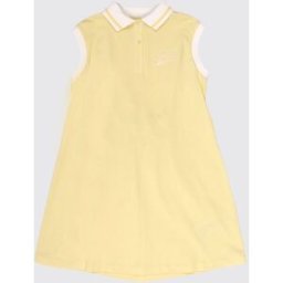 Fendi Abito a polo in cotone Giallo Taglia 12