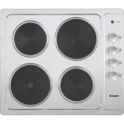 Candy Cle64kx Piano Cottura Elettrico 4 Piastre Larghezza 60 Cm Comandi Laterali Colore Inox - Cle64kx