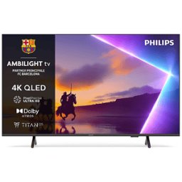 Philips Ambilight TV 50PUS8560, 4K UHD, QLED 126cm 50’’, Smart TV, Dolby Audio, Titan OS
