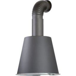samet Retroan Cappa Cucina Aspirante A Parete Larghezza 50 Cm Classe C Colore Antracite - Retroan