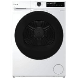 Candy ASCIUGATRICE BPS 8N2BX-S A pompa di calore, 8 kg, profondità 52,4 cm, 64 dB(A), Bianco, Nero, Classe D