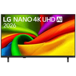 LG NANO 4K UHD AI NU85 43NU850B6LA TV LED, SMART TV, 43 ", Processore a7 Gen9, Charcoal Black, Classe G