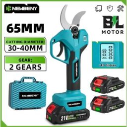 NewBeny 2 Marce 65 millimetri Brushless Potatore Elettrico Cesoie Albero da Frutto Bonsai Potatura Forbici Utensili Elettrici Per Makita 18V Batteria Spille