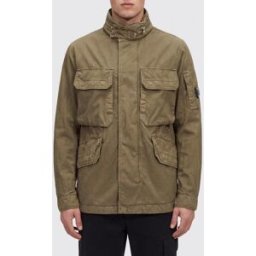 C.p. Company C. P. COMPANY Giacca utility in cotone cerato Verde Taglia M