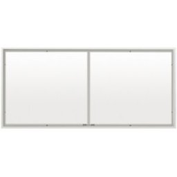 Novy Maxi Pure line 856 Cappa da soffitto, per esterni, finitura laccata bianca