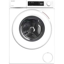 Lavatrice Sharp ES-NFW612CWB-DE da 6 kg, larghezza 60 cm, AquaStop, bianca, (10785644).