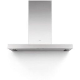 Novy Flat line 7605 Cappa aspirante a parete , modello esterno, in acciaio inox, 90 cm