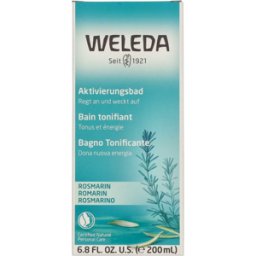 Weleda Rosemary Invigorating Bath Milk 200 ml Doccia e Bagno