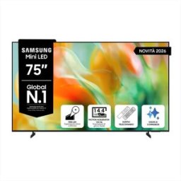 Samsung Smart Tv Mini Led 4k Ai 75" Ue75m80hauxzt-titan Black