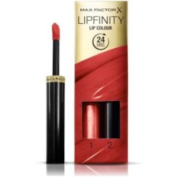 Max Factor, Rossetto + Lucidalabbra, Lipfinity (120 Caldo)