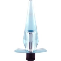 Plug Anale Vibrante Seven Creations — PVC, 3 cm, 10 cm
