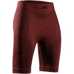 X-bionic Pantaloni Corti Xceed Run Oxide Red / X Black M