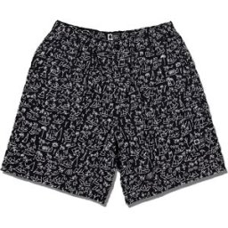 Salty Crew Pantaloni Corti Raid Packable Lb Black S