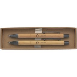VistaPrint Set regalo con penna con inchiostro blu e matita portamine