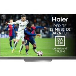 HAIER Smart Tv Mini Led Uhd 4k 65" H65m95eux 144hz-nero