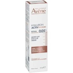 Avene Eau Thermale Avène Hyaluron Activ Procedure Micro-Lift Crema Labbra & Occhi Effetto Lifting, 15 ml